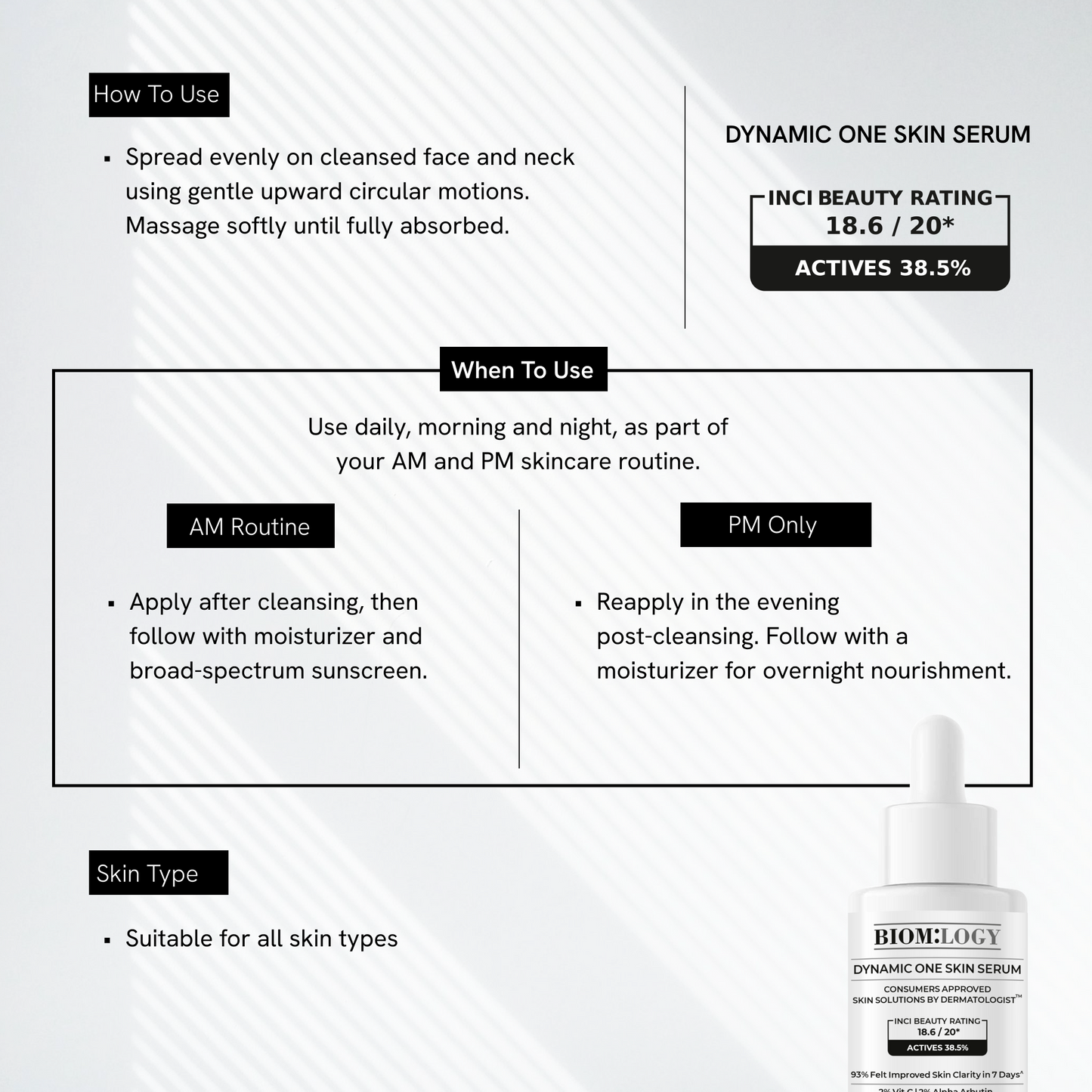 Dynamic One Skin Face Serum 30 ml