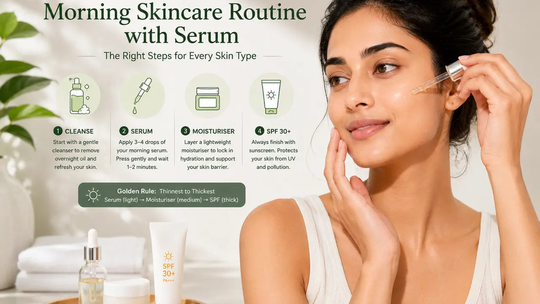 Morning Skincare Routine with Serum The Right Steps for Every Skin Type