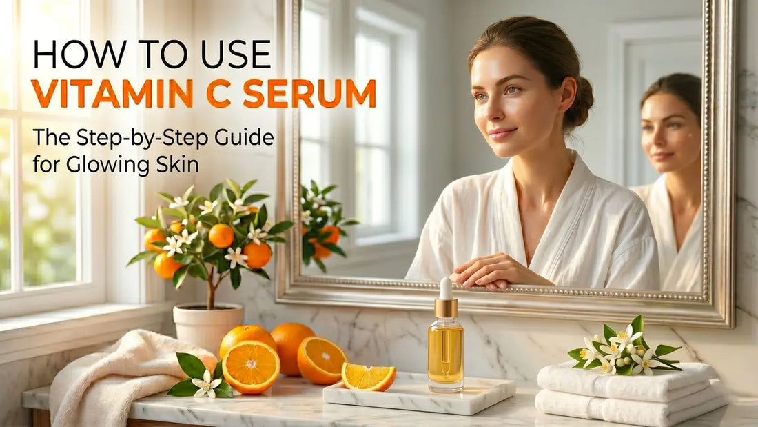 how to use vitmin c serum
