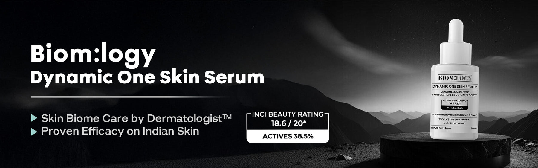 Multi Active Multi Tasking Face Serum. Clinically Proven.
