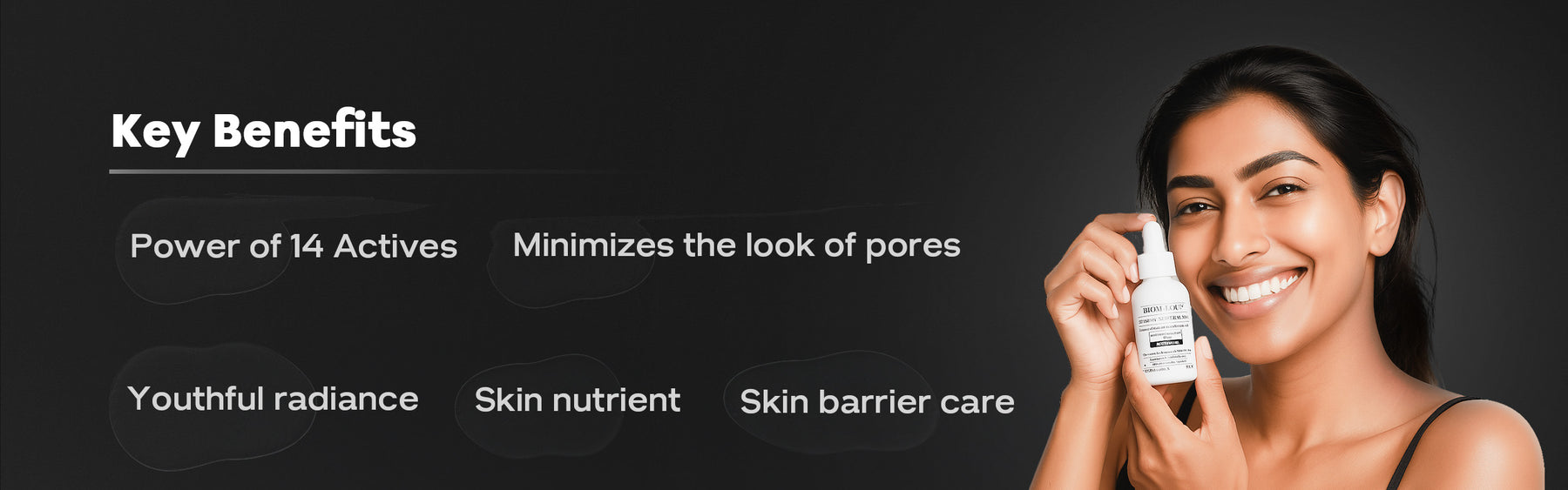Multi Active Multi Tasking Face Serum. Clinically Proven.
