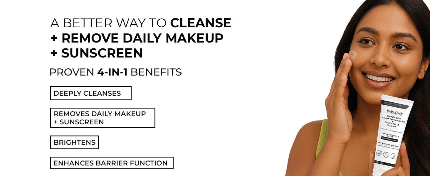 Soap Free Micellar Water Face Wash. Removes Daily Makeup