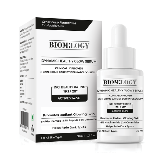 8% Niacinamide, 1.5% Peptide Daily Glow Serum. Clinically Proven.