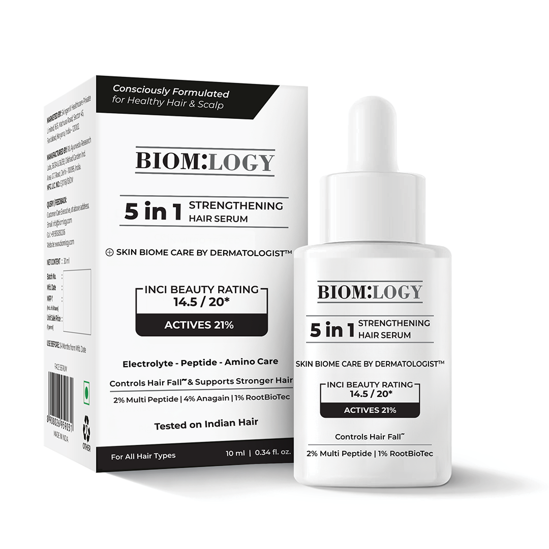 Hair Growth and Anti Hairfall Serum. 21% Actives. In Vitro Tested.