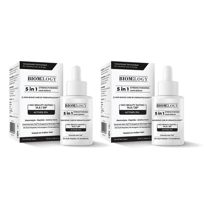 Hair Growth and Anti Hairfall Serum. 21% Actives. In Vitro Tested.
