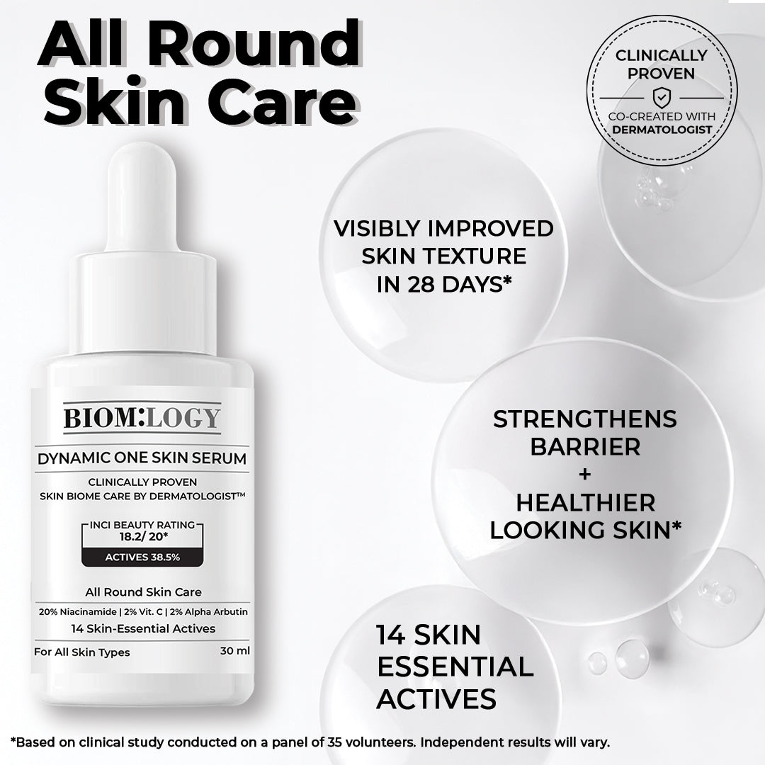 Multi Active Multi Tasking Face Serum. Clinically Proven.