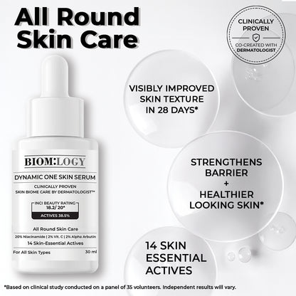 Multi Active Multi Tasking Face Serum. Clinically Proven.