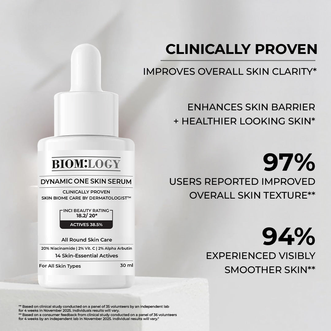 Multi Active Multi Tasking Face Serum. Clinically Proven.